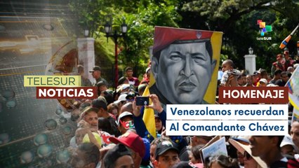 Venezolanos se movilizan por los 71 años del Comandante Hugo Chávez