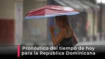 Pronóstico del tiempo en República Dominicana, hoy martes 29 de julio 2025