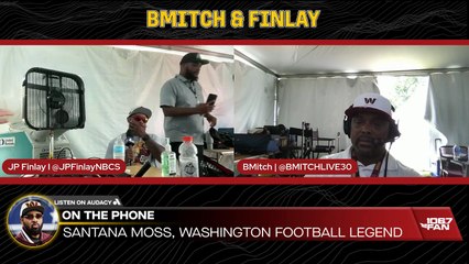 Santana Moss On His Underdog Mindset I BMitch & Finlay