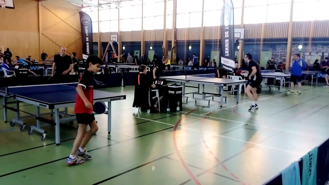 Tournoi de Tennis de Table à Nogent le 01/05/19 - Tournoi National B