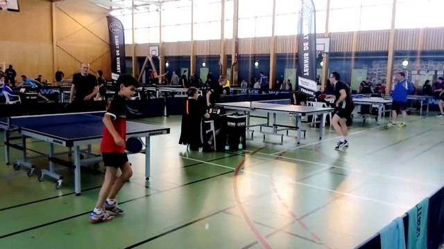 Tournoi de Tennis de Table à Nogent le 01/05/19 - Tournoi National B