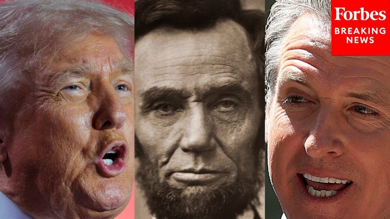 Gavin Newsom Invokes Abraham Lincoln As He Teases Counter Plan To Trump's Texas Redistricting Push