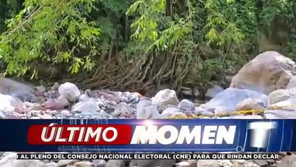 Encuentran cadáver en el río Talgua, Olancho