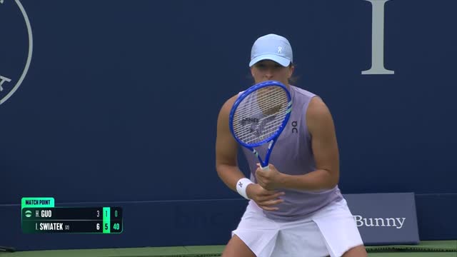 Montréal - Swiatek toujours sur sa lancée de Wimbledon