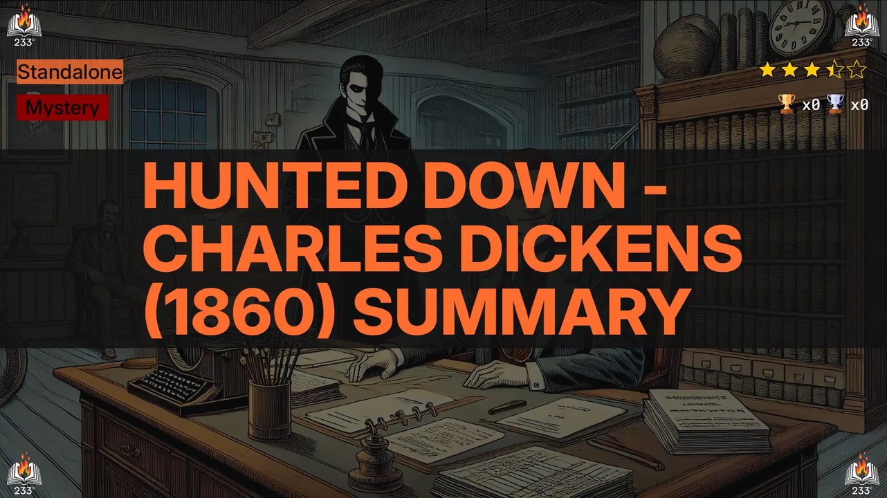 Hunted Down - Charles Dickens (1860) Summary