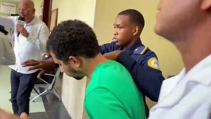 Jean Pumarol ya están en el tribunal por ataque en Naco