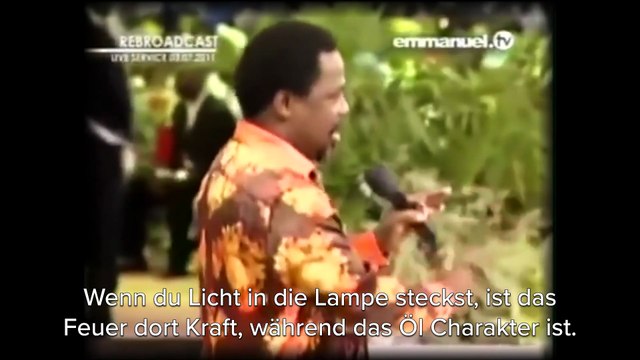 Das Geheimnis der SALBUNG! | Prophet TB Joshua