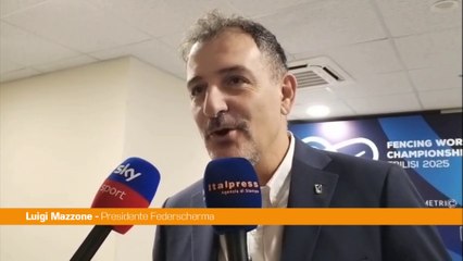 Scherma, Mazzone "Sono senza parole, giornata meravigliosa"