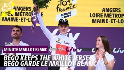 Liv White Jersey Minute - Stage 3 - Tour de France Femmes avec Zwift 2025