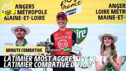 Teisseire most aggressive rider minute - Stage 3 - Tour de France Femmes avec Zwift 2025
