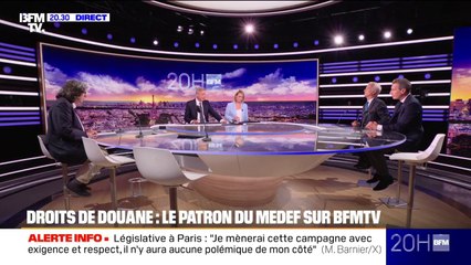 Accord UE-États-Unis: "Cela relève presque de l'humiliation", réagit Patrick Martin, président du MEDEF
