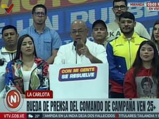 Jorge Rodríguez destacó que la oposición solo obtuvo la victoria en 15% de las alcaldías del país