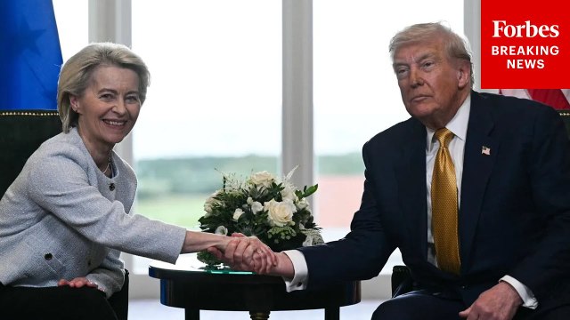 U.S. And European Union Agree On Trade Deal—Setting Tariffs At 15%