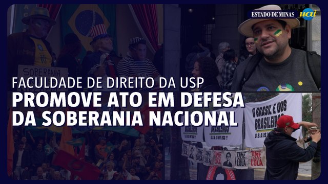 Faculdade de Direito da USP promove ato em defesa da soberania nacional