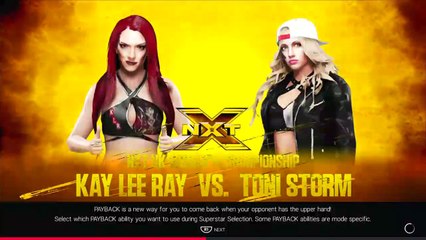 💖WWE💖💥"NXTUK TAKEOVER CARDIFF" - TONI STORM VS KAY LEE RAY💥ABONNES-TOI STP🙏💖 MERCI 🙏💖💥