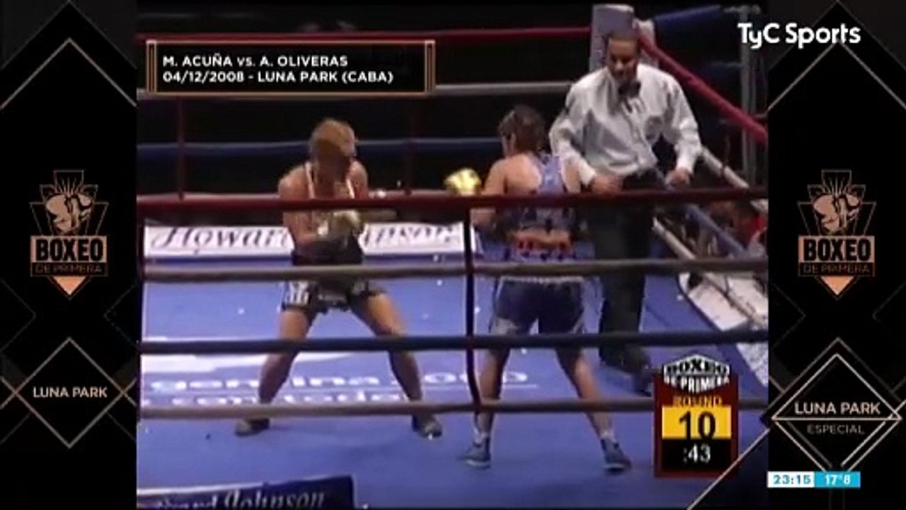 La Tigresa Acuña vs. La Locomotora Oliveras en Boxeo de Primera