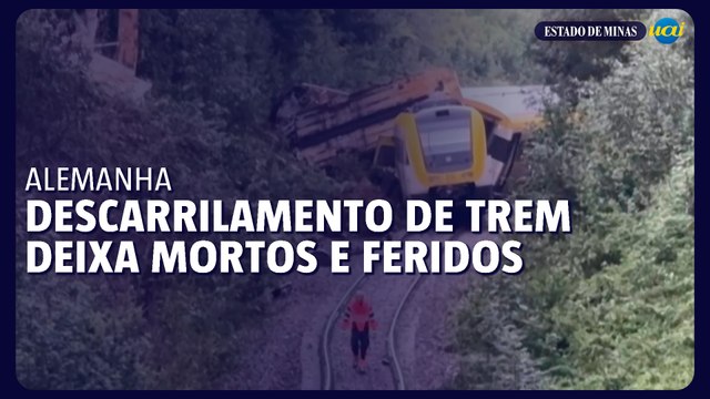 Descarrilamento de trem deixa mortos e feridos na Alemanha