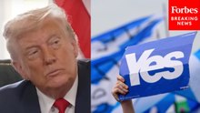 Trump Asked For His Take On Scottish Independence Right In Front Of UK PM Keir Starmer