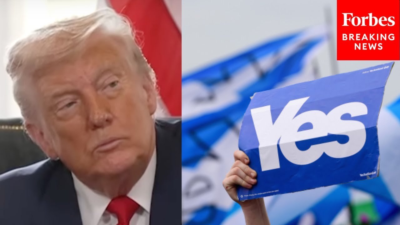 Trump Asked For His Take On Scottish Independence Right In Front Of UK PM Keir Starmer