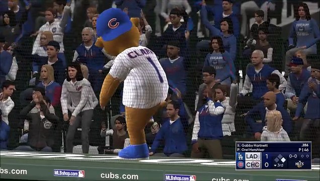 HOFBL Season 2 (NLCS Game 1) Hershiser Ks 8, Snider flashes bat; Dodgers @ Cubs