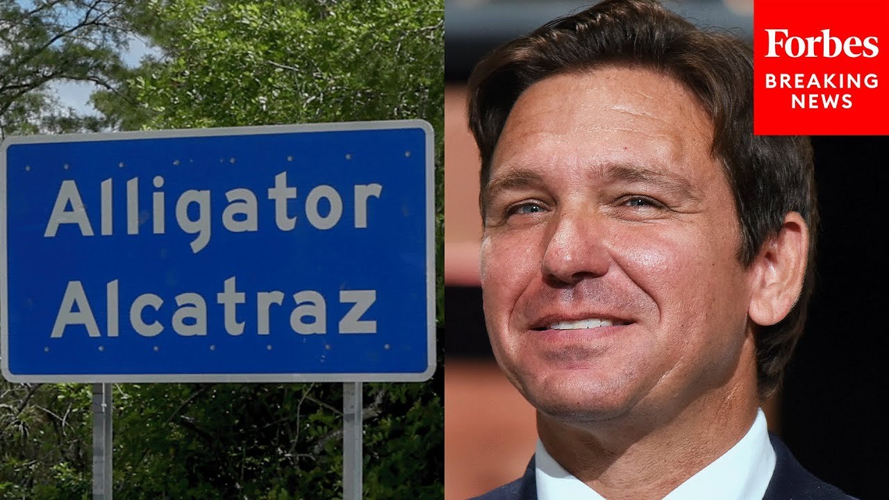 'We're The Only State Of 50 That's Done What We've Done':Gov. DeSantis Touts Alligator Alcatraz