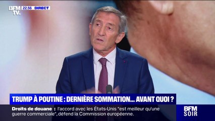 Guerre en Ukraine: "Vladimir Poutine a tort de se mettre Donald Trump complètement à dos", analyse le général de l'Armée de l'air Patrick Dutartre