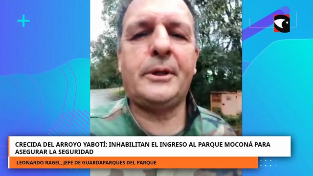 Crecida del Arroyo Yaboti Inhabilitan el ingreso al Parque Moconá para asegurar la seguridad