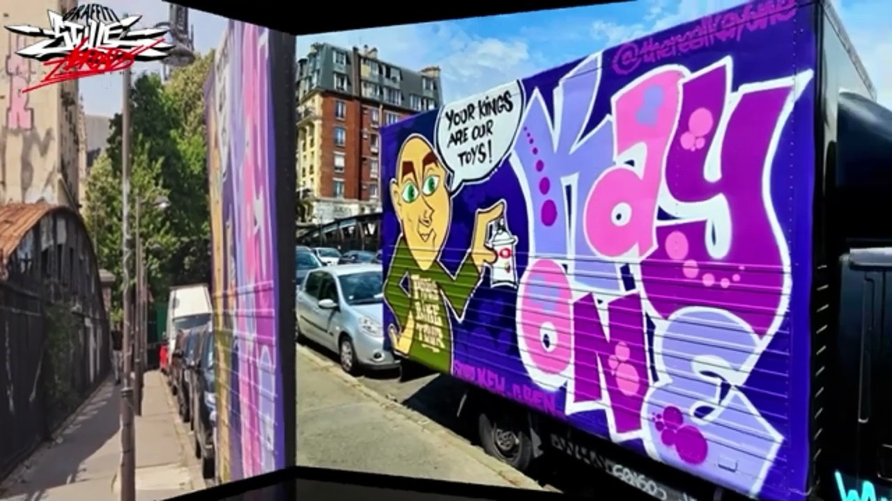 Graffiti Line, Street & Legal // PARIS 18. Arrondissement ((Legendär Graffiti 2025 Video )