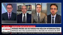 Moraes proíbe uso de fardas em interrogatório sobre tentativa de golpe