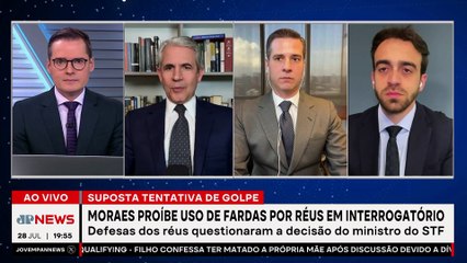 Moraes proíbe uso de fardas em interrogatório sobre tentativa de golpe