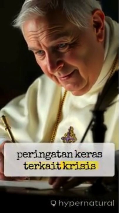 Paus Leo Doakan Warga Gaza