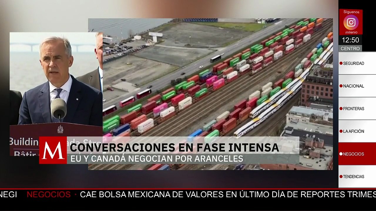 Negociaciones entre EU y Canadá sobre un acuerdo comercial está en una fase intensa: afirma Carney