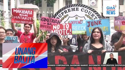 Pagdeklara ng Korte Suprema na unconstitutional ang impeachment vs. VP Sara Duterte, ipinrotesta ng ilang grupo | Unang Balita