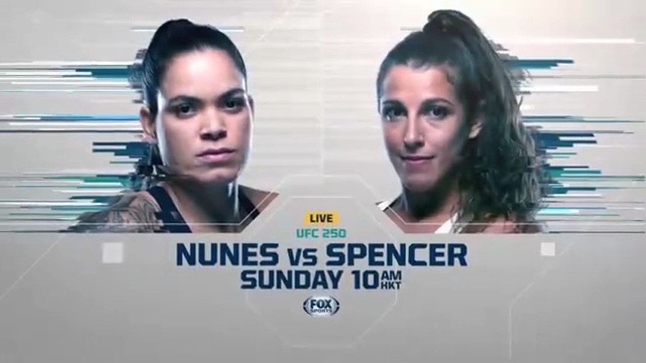 UFC 250 : Amanda Nunes vs Felicia Spencer