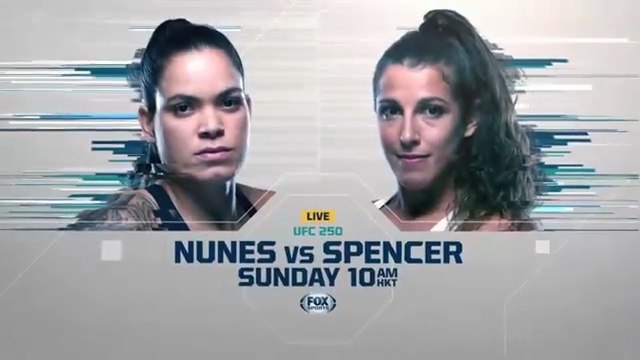 UFC 250 : Amanda Nunes vs Felicia Spencer