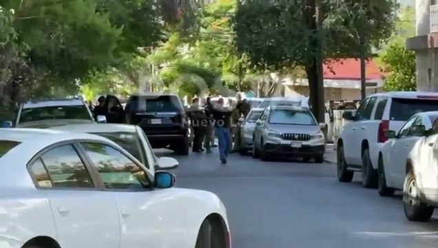 Atacan a balazos a ministeriales en Mitras Centro en Monterrey