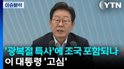 [뉴스UP] '광복절 특사'에 조국 포함되나...이 대통령 '고심' / YTN