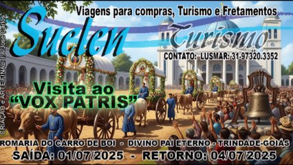 03 JUL 2025 - VISITA AO VOX PATRIS - TRINDADE-GO