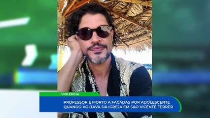 professor e ex-secretário de cultura é brutalmente morto após missa em São Vicente Ferrer: um choque para a comunidade