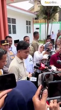 Gibran Kunjungi Sekolah Rakyat di Pekanbaru, Fasilitas Siswa jadi Sorotan