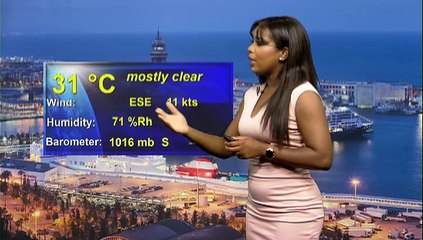 TV6 WEATHER REPORT: MONDAY 28TH JULY