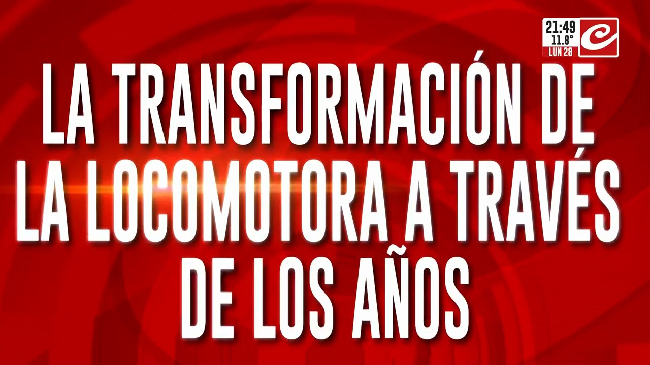 La transformación de la locomotora a través de los años.