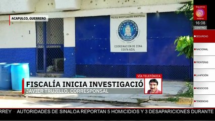 En Acapulco, inician una carpeta de investigación por el ataque a la Agencia del Ministerio Público