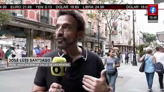 En CdMx, comerciantes de vestidos de novia protestan por la instalación de bodegas chinas