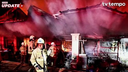 Polisi Belum Bisa Pastikan Penyebab Kebakaran di Pasar Taman Puring