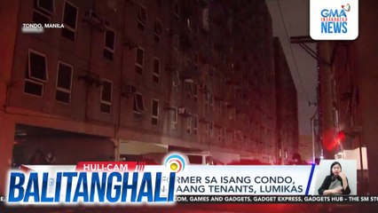 Electric transformer sa isang condo pumutok; daan-daang tenants, lumikas | Balitanghali