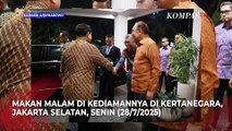 Prabowo dan PM Anwar Ibrahim Makan Malam Setibanya di Indonesia