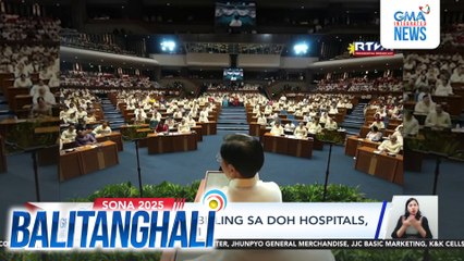 Zero balance billing sa DOH hospitals, tiniyak ni PBBM | Balitanghali