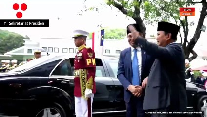 PM Anwar tiba di Istana Merdeka untuk Rundingan Tahunan ke-13