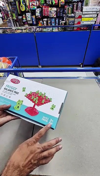 Unboxing and Review of Frog Board Game Learning Toys for Year Old Frog Balance Game Toys,Two-Player Balance Game for Kids Family